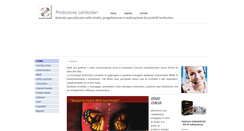 Desktop Screenshot of lenticolari.it